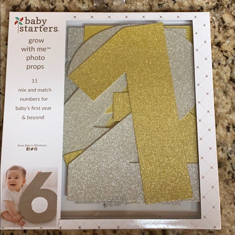 Number photo props